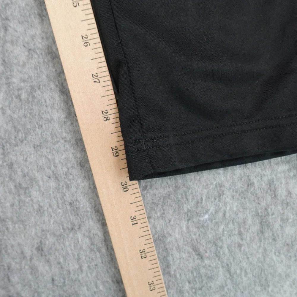 Adidas Pants Mens Medium Black White Three Stripe Essentials Tricot DQ3090